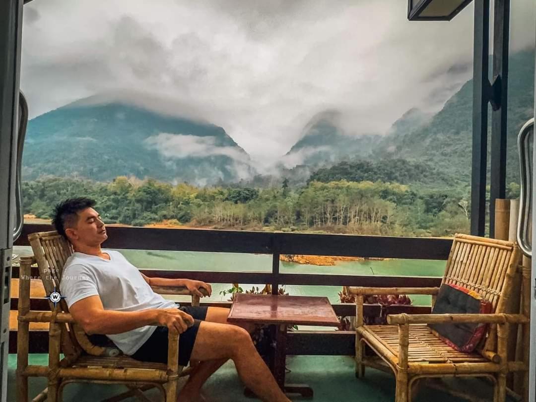 Ning Ning Guesthouse Muang Ngoi Bagian luar foto