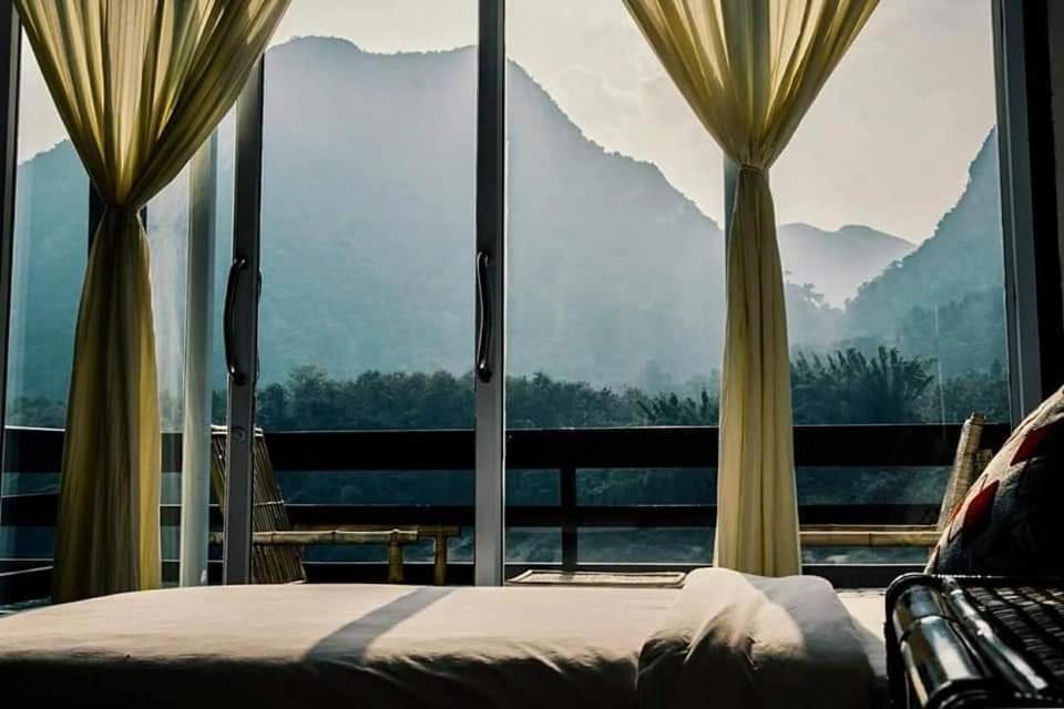 Ning Ning Guesthouse Muang Ngoi Bagian luar foto